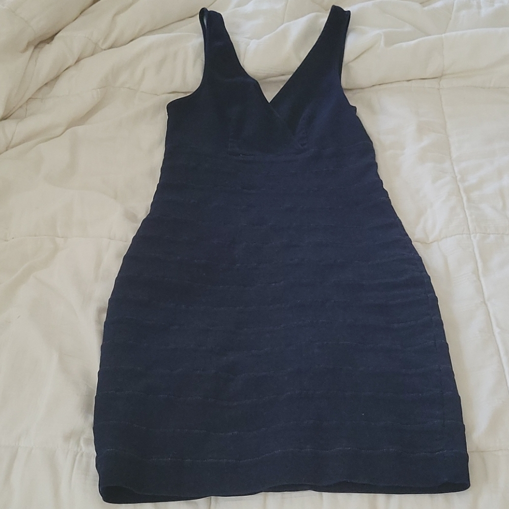 Navy blue dress